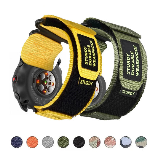 Polar Nylon Hook-and-Loop Band in Solid and Camo Colors — Solid and camouflage color selection