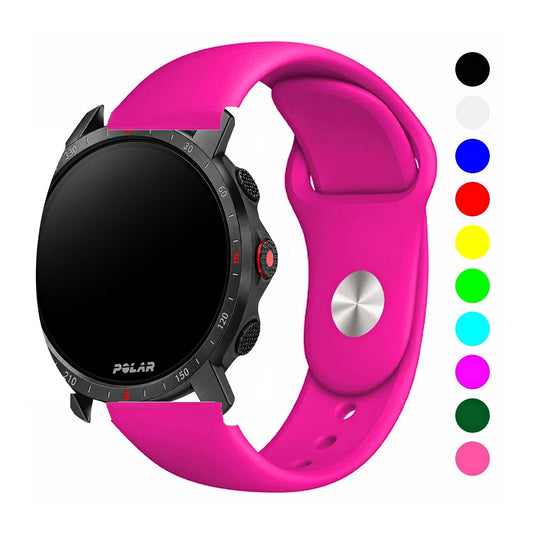 Polar Smooth Silicone Pin-and-Tuck Band — Color selection