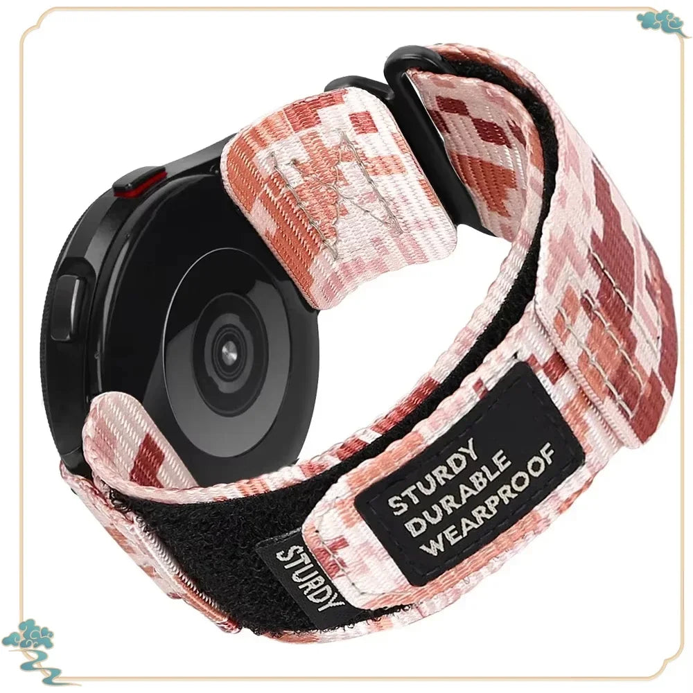 COROS Nylon Hook-and-Loop Band in Solid and Camo Colors – Pink Digital Camo
