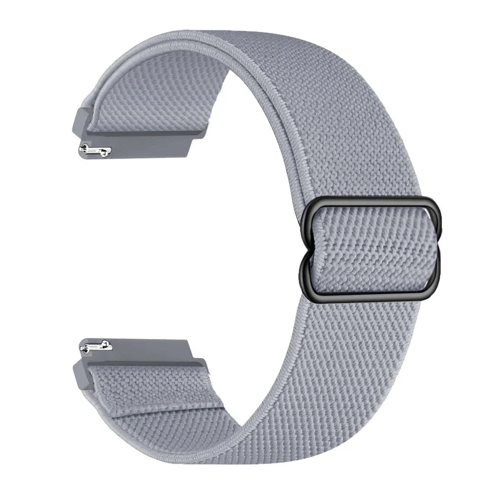 COROS Elastic Nylon Loop Band with Slider – Gray