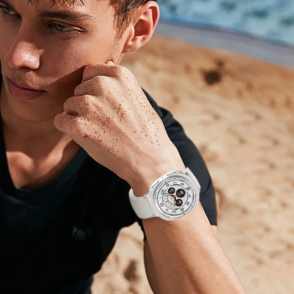 Lifestyle photo of a man wearing a watch