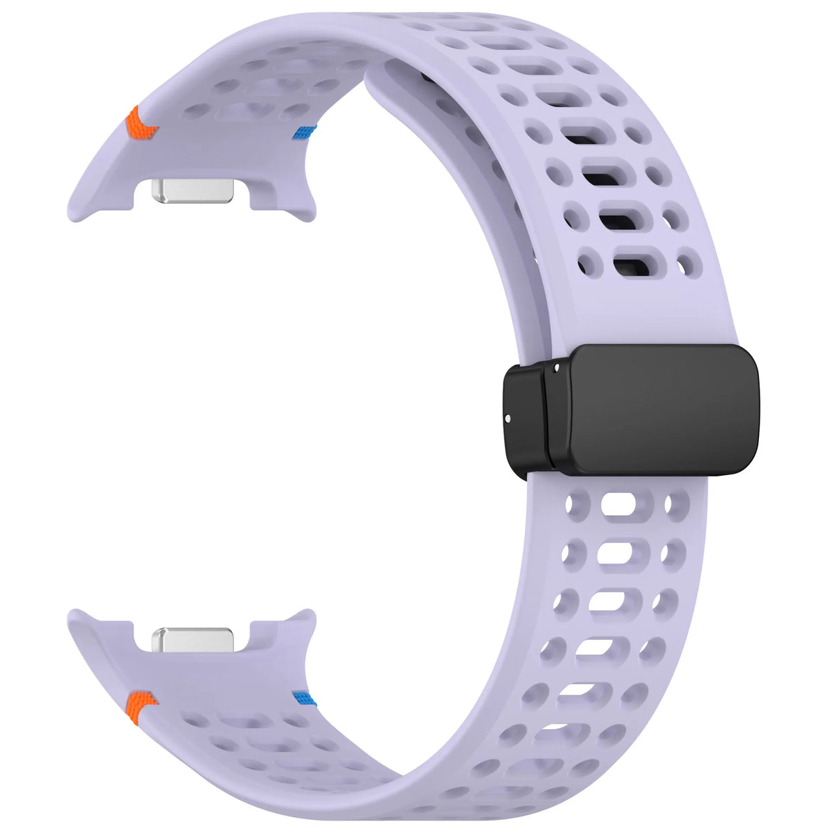Galaxy Watch8, Watch8 Classic & Watch9 Perforated Silicone Band in Lavender