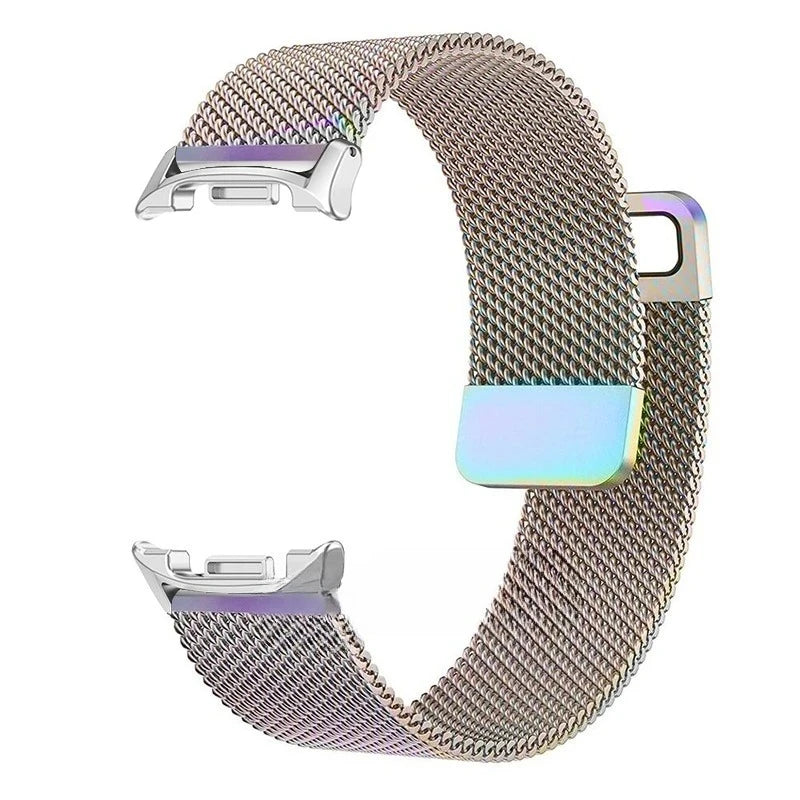 Magnetic Milanese Mesh Band in Iridescent Hardware for Samsung Galaxy Watch8, Watch8 Classic and Watch9