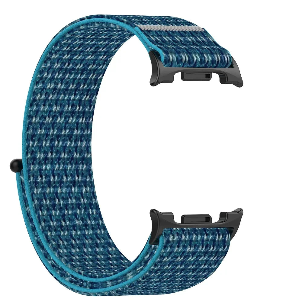 Galaxy Watch8, Watch8 Classic & Watch9 Nylon Sport Loop in Blue Mix